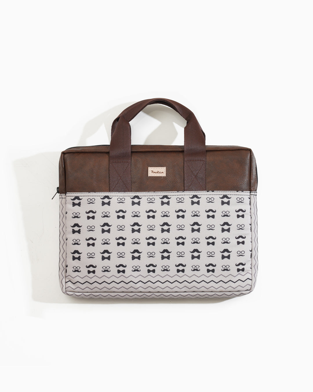 Bow & Moustache Laptop Sleeve Bag