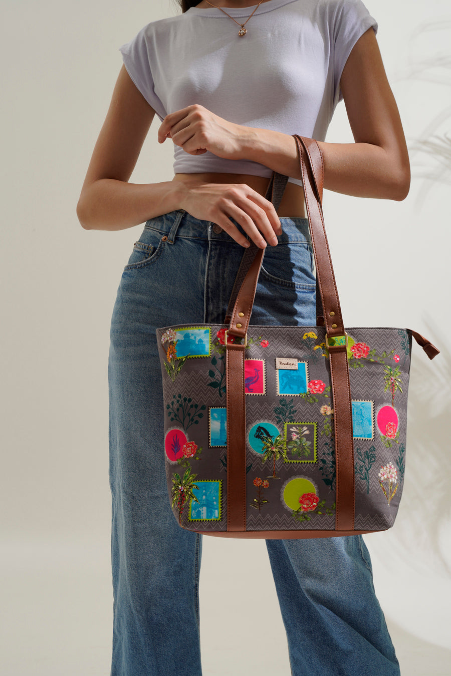 Flora & Fauna Office Tote Bag
