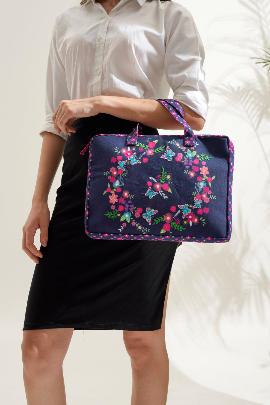 Butterfly Bloom Laptop Sleeve