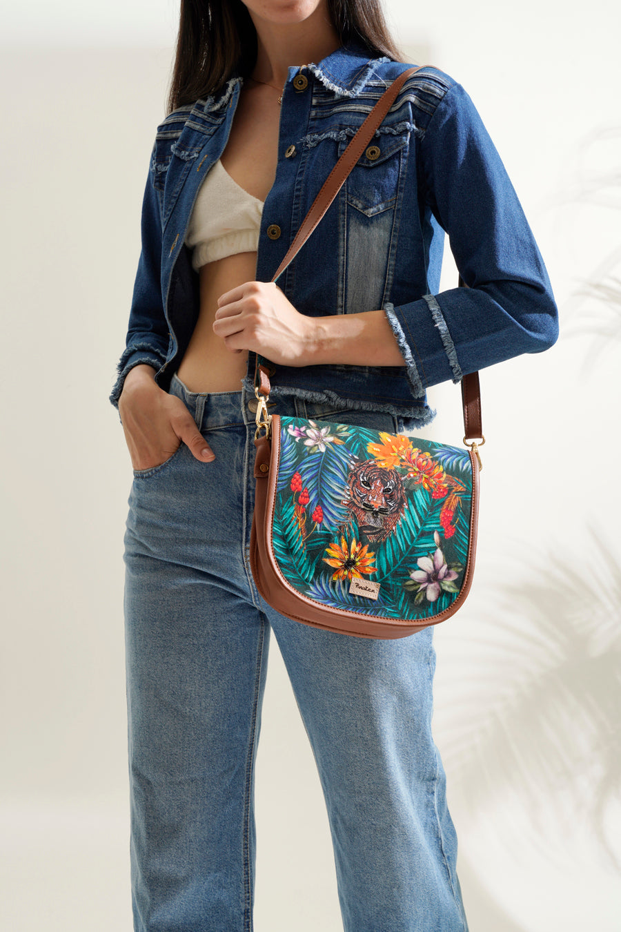 Tigers Den Flap Sling Bag