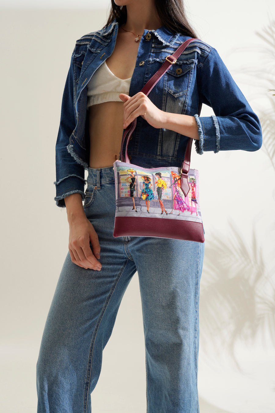 Girl Gang Flat Sling Bag