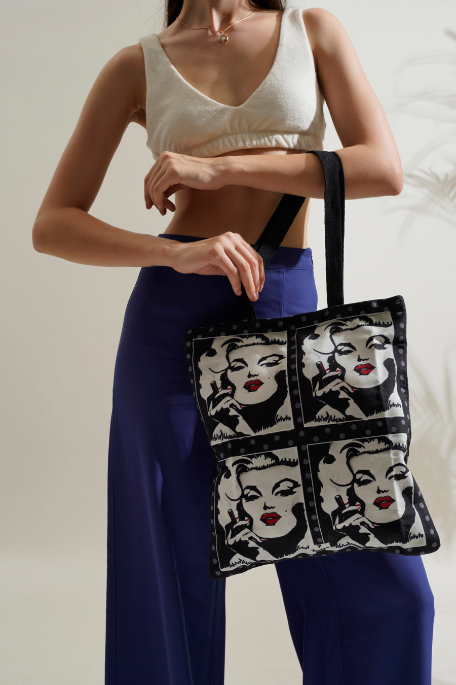 Lady Monroe, Meow, Hollywood Divas Tote Bags Set Of 3