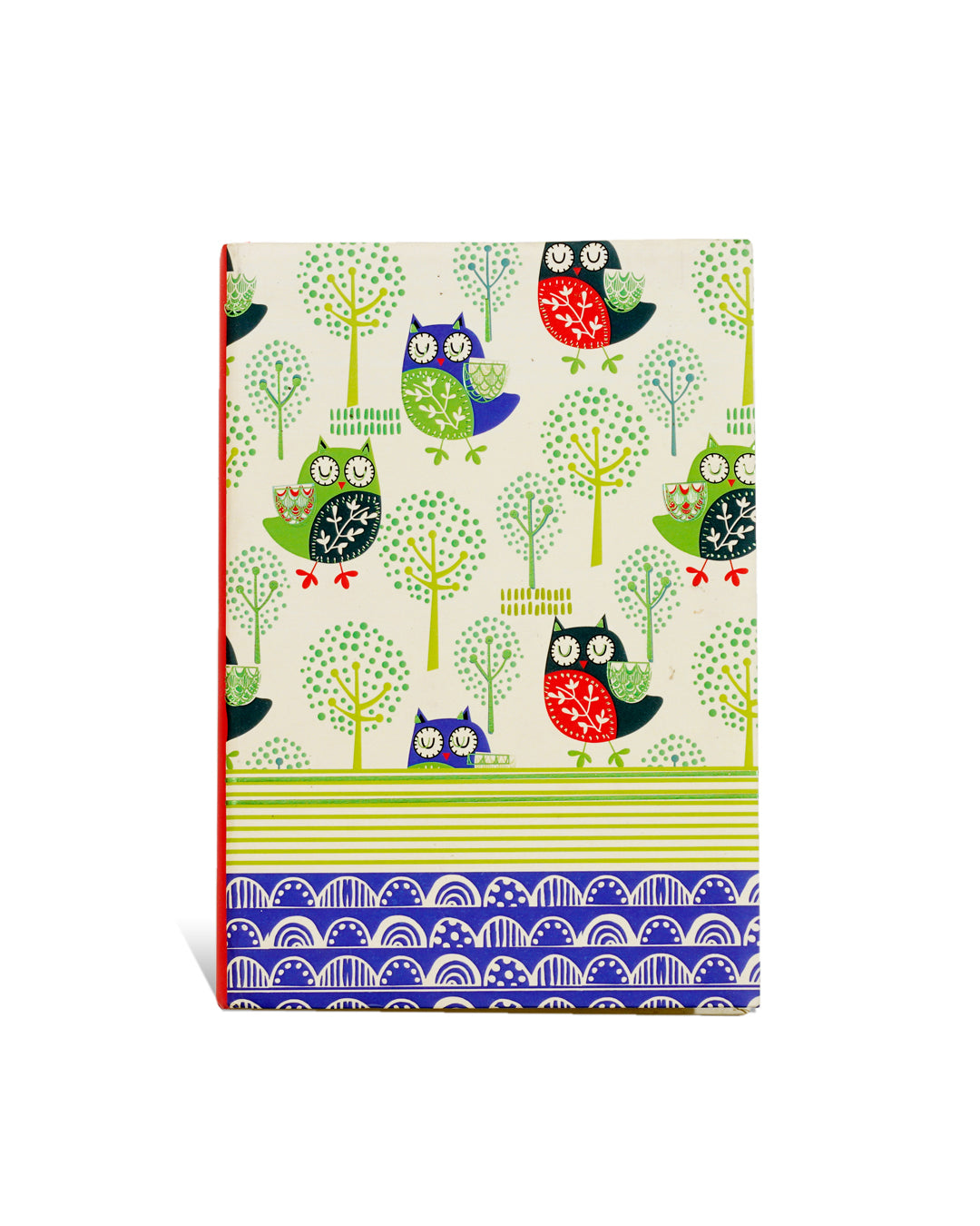 SLEEPY OWLS NOTEBOOK 8 X 6 SOFT COVER