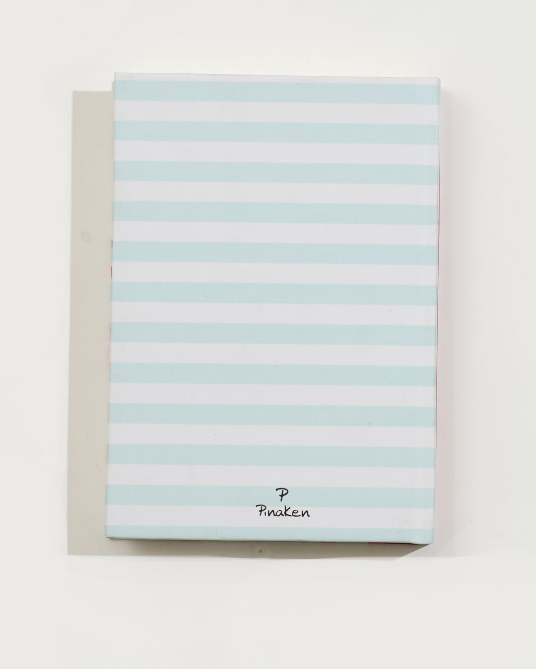 Flamingo Carnations Hard Cover Notebook 8 X 6"