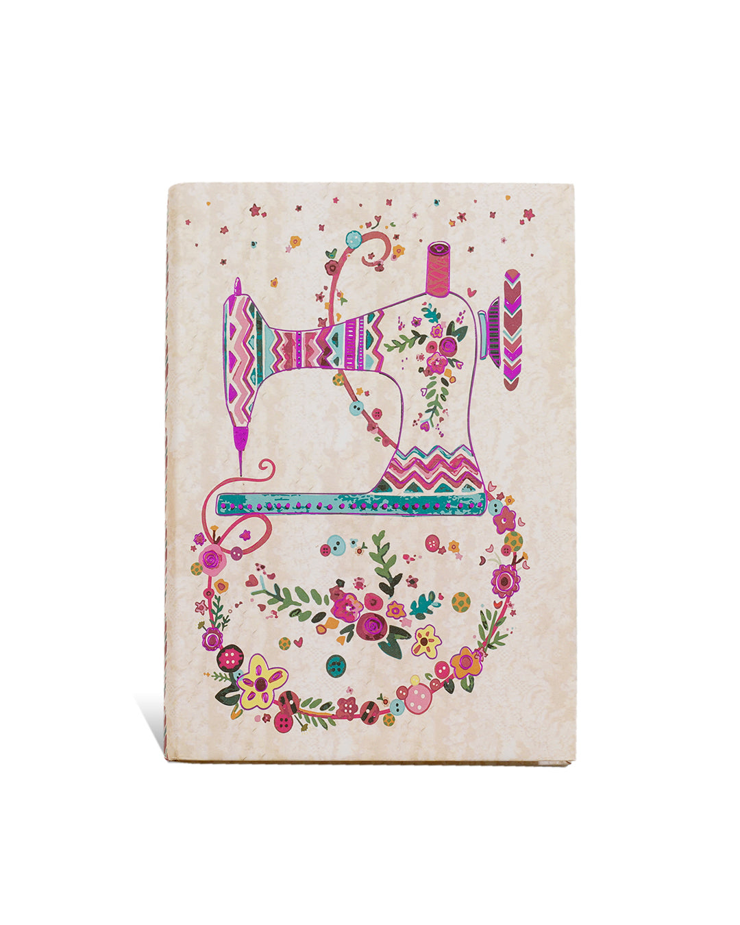 Flora Vouge Notebook 8 X 6 Soft Cover