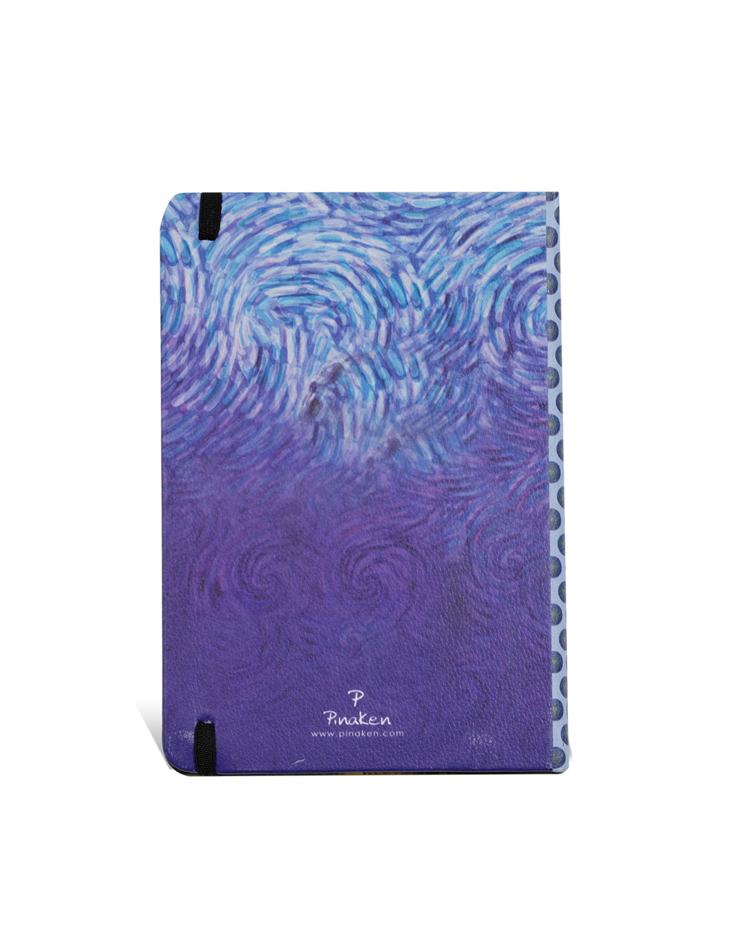 Starry Night 8 X 6 Vegan Leather Notebook