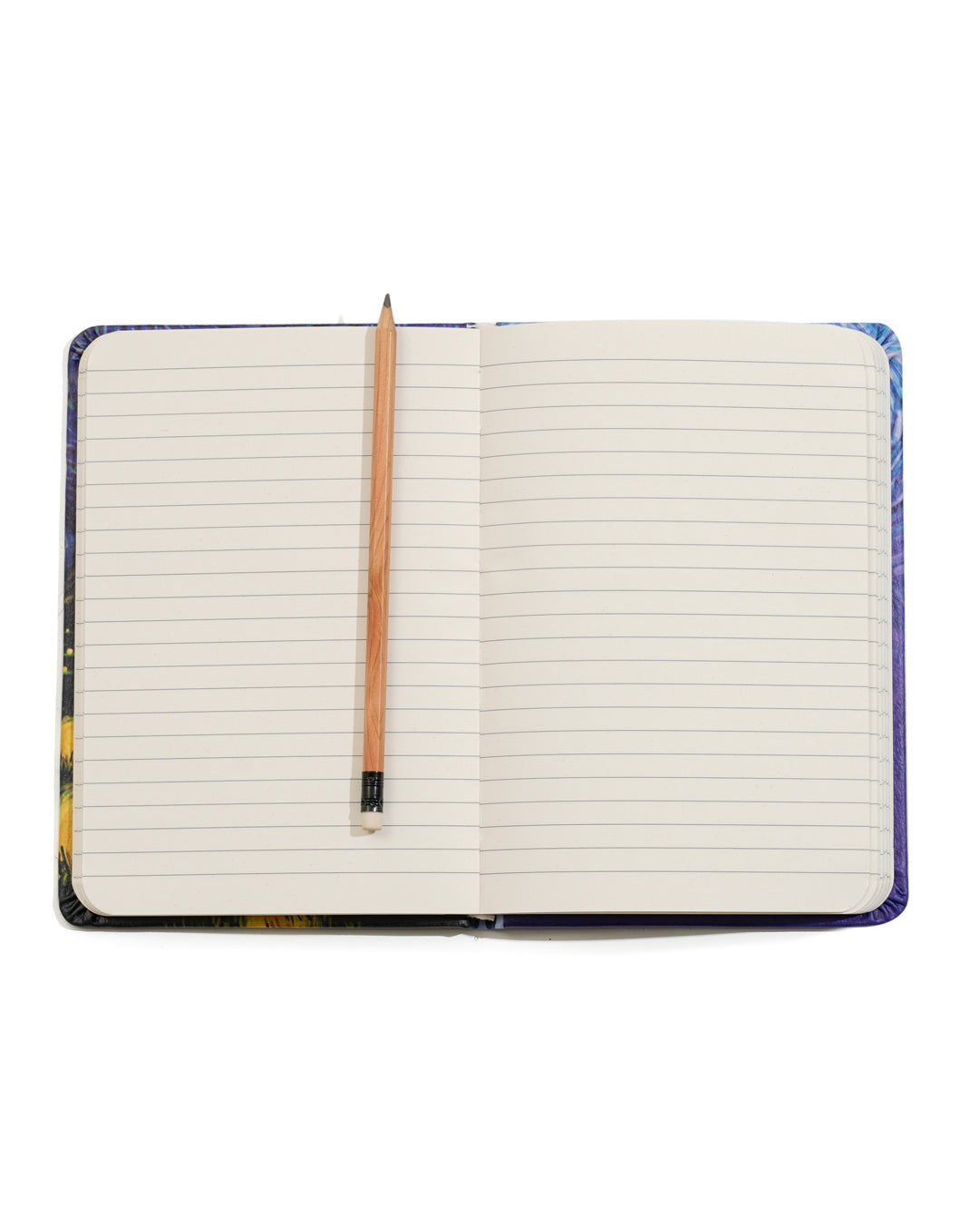 Starry Night 8 X 6 Vegan Leather Notebook