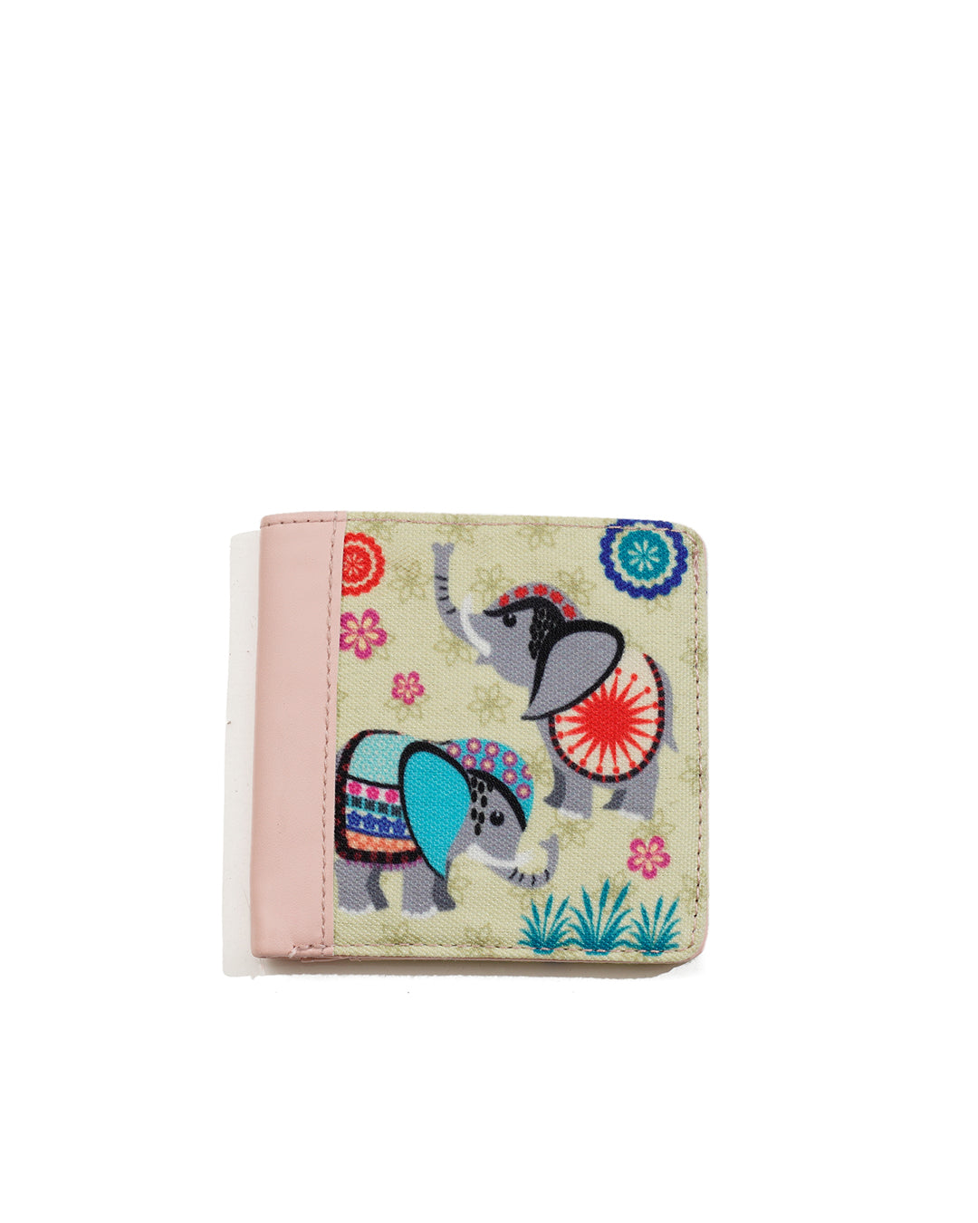 DECORATIVE ELEPHANT WALLET 1 FOLD