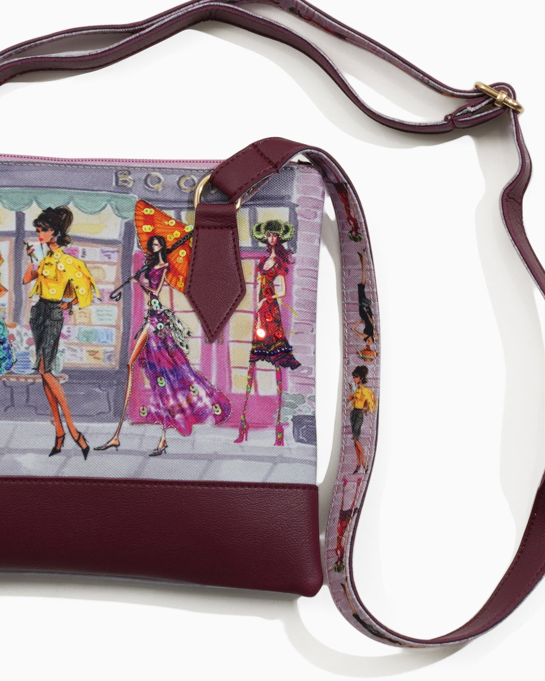 Girl Gang Flat Sling Bag