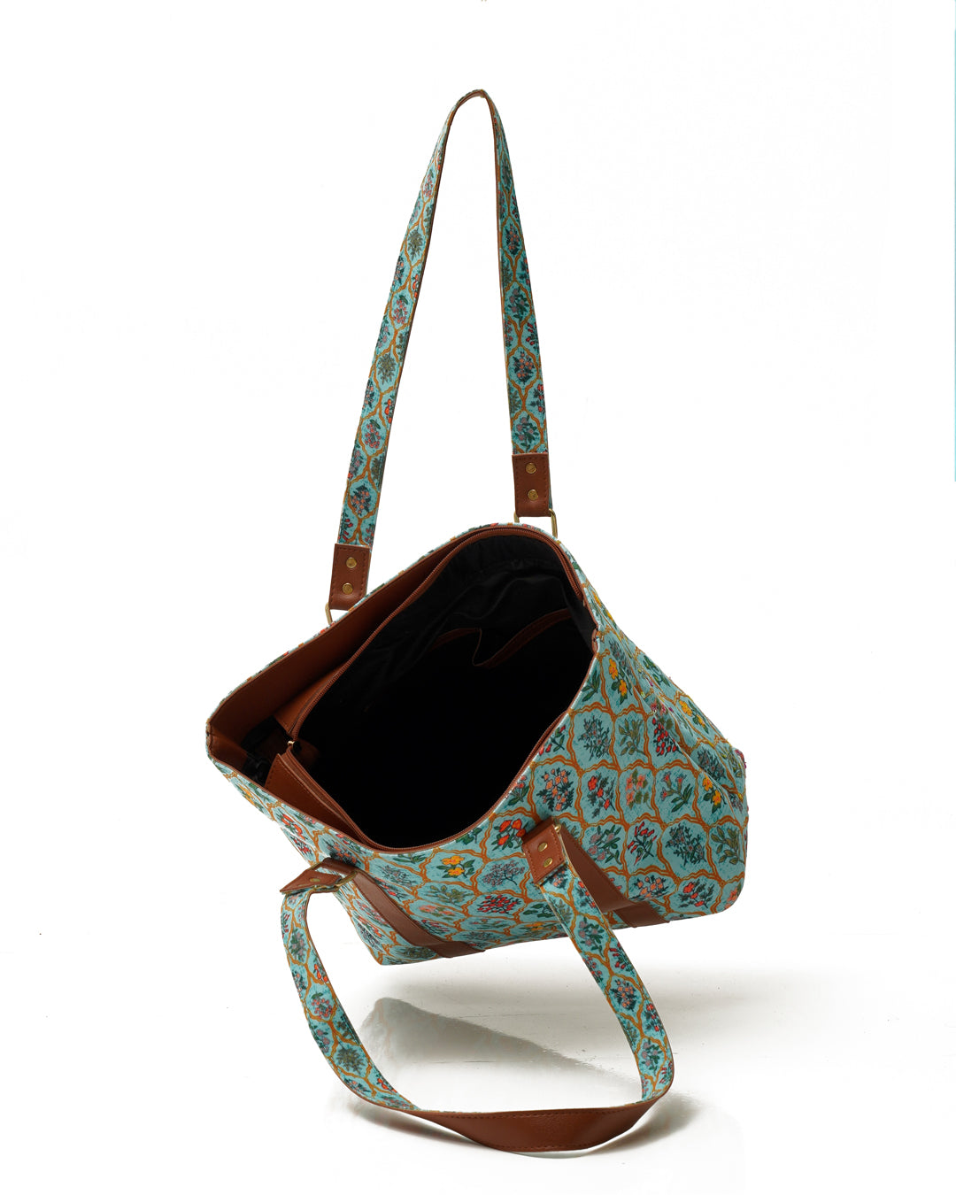 Moroccan Floral Office Tote Bag