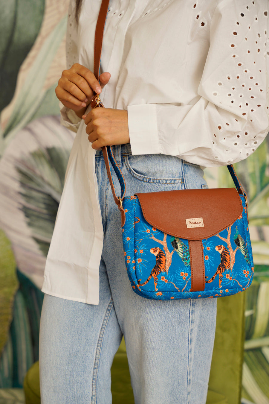 Dense Forest Crossbody Bag