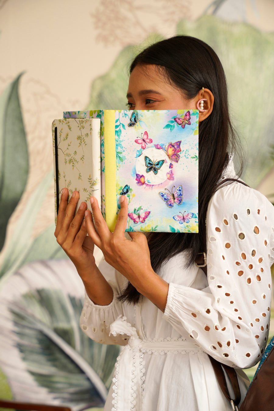 Papilio Fabric Notebook 8 X 6"