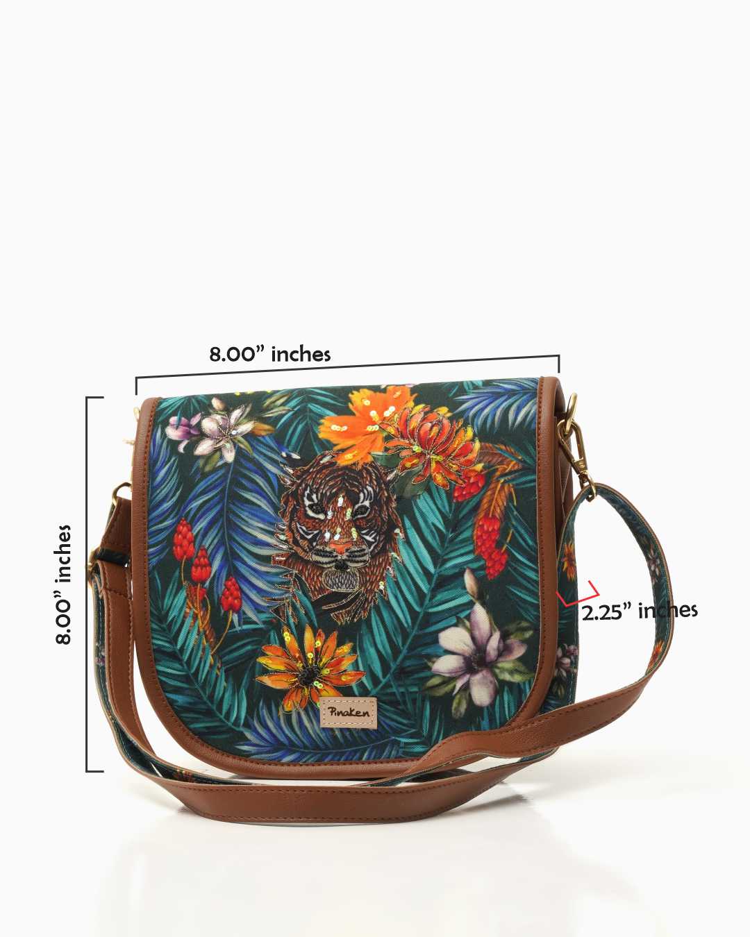 Tigers Den Flap Sling Bag