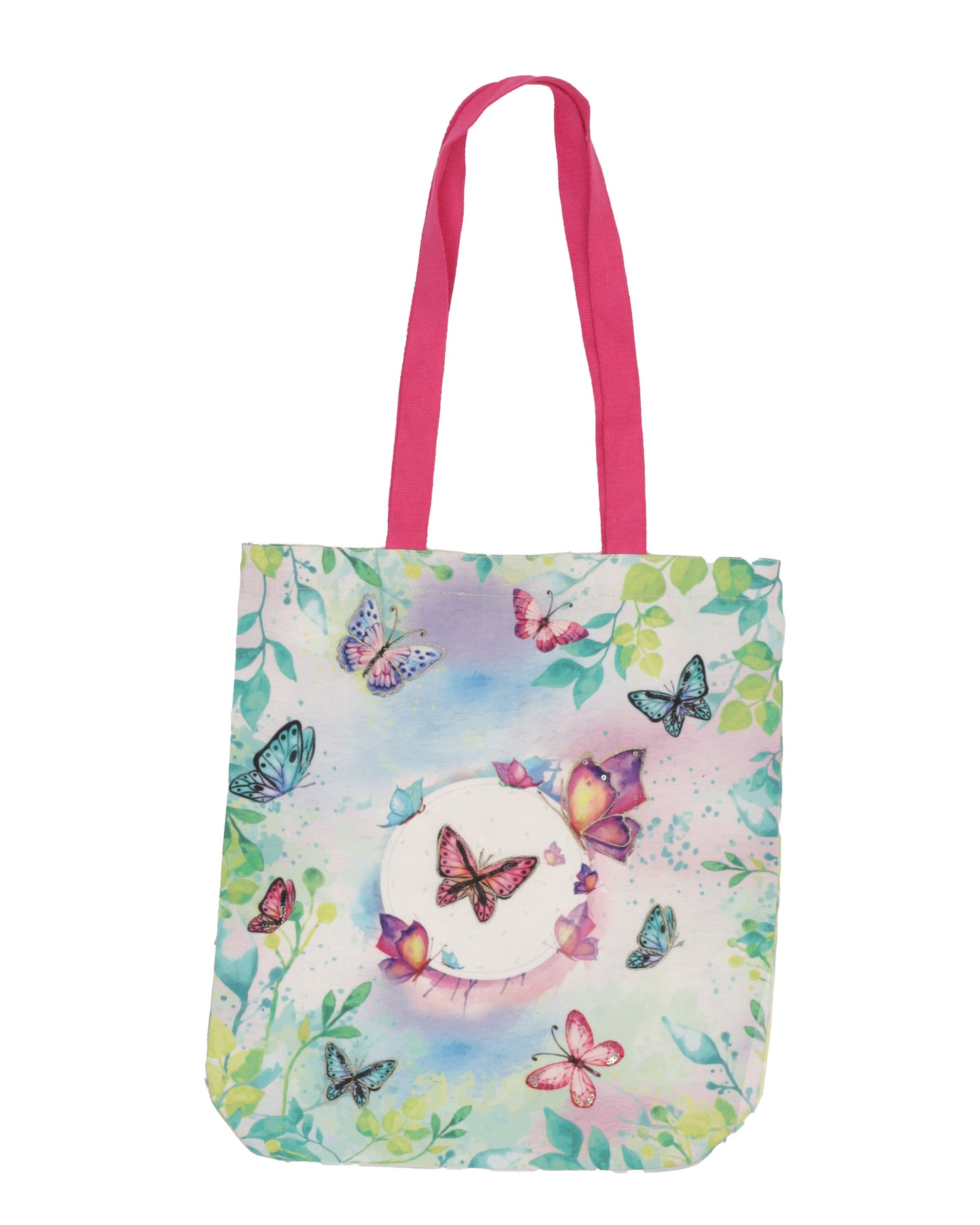Papillion Tote bag Cotton Handle