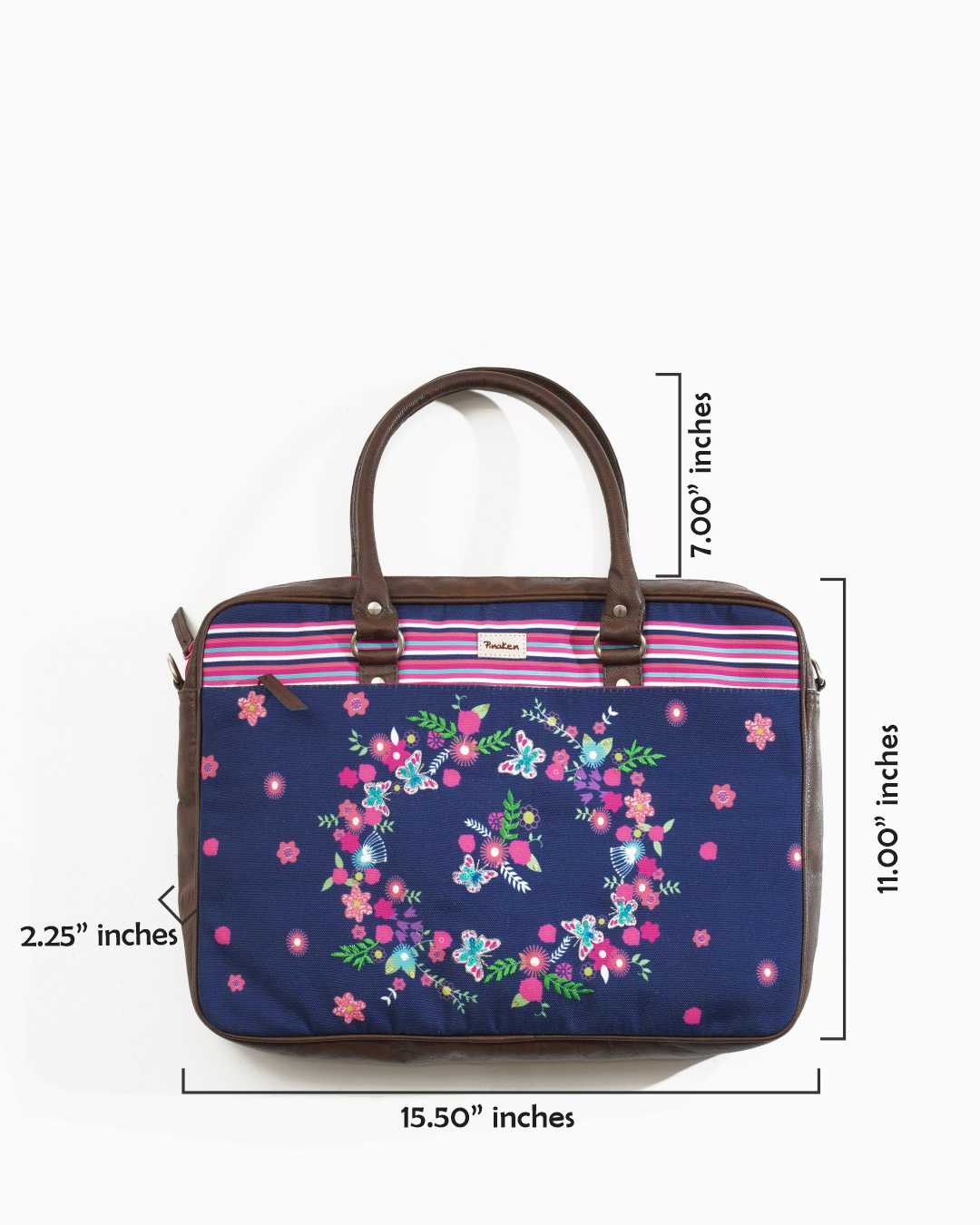 Butterfly Bloom Laptop Bag 15"
