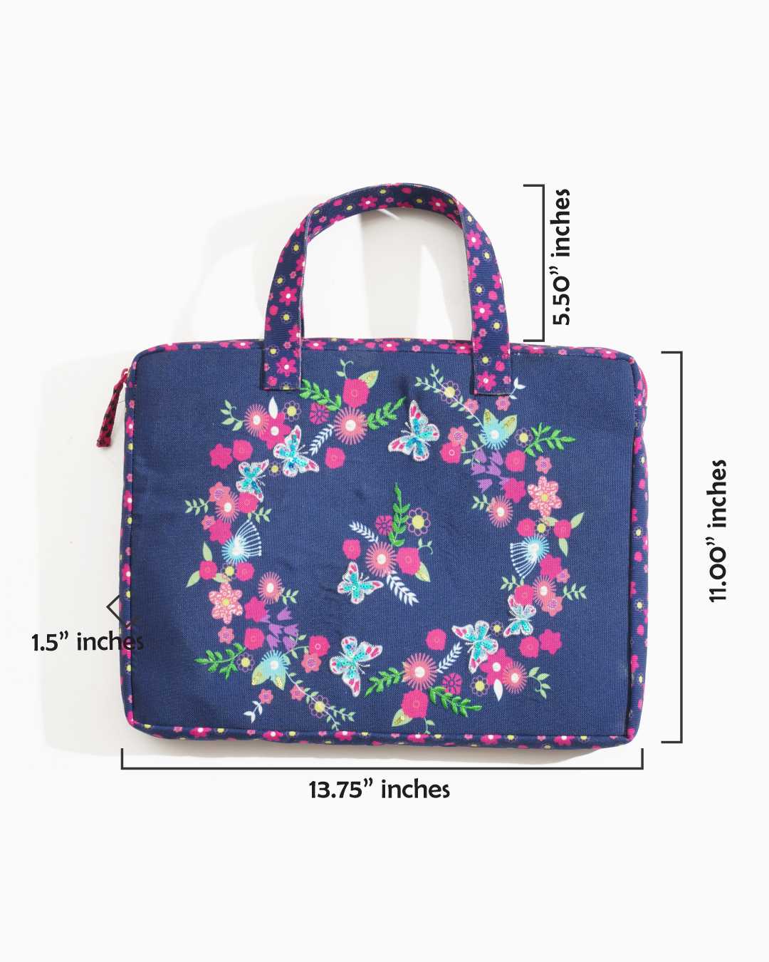 Butterfly Bloom Laptop Sleeve