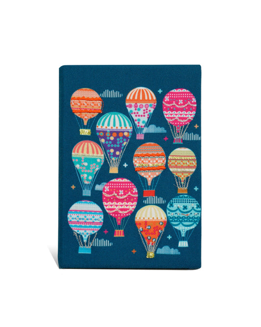 High on Happiness Fabric Notebook 8 X 6"