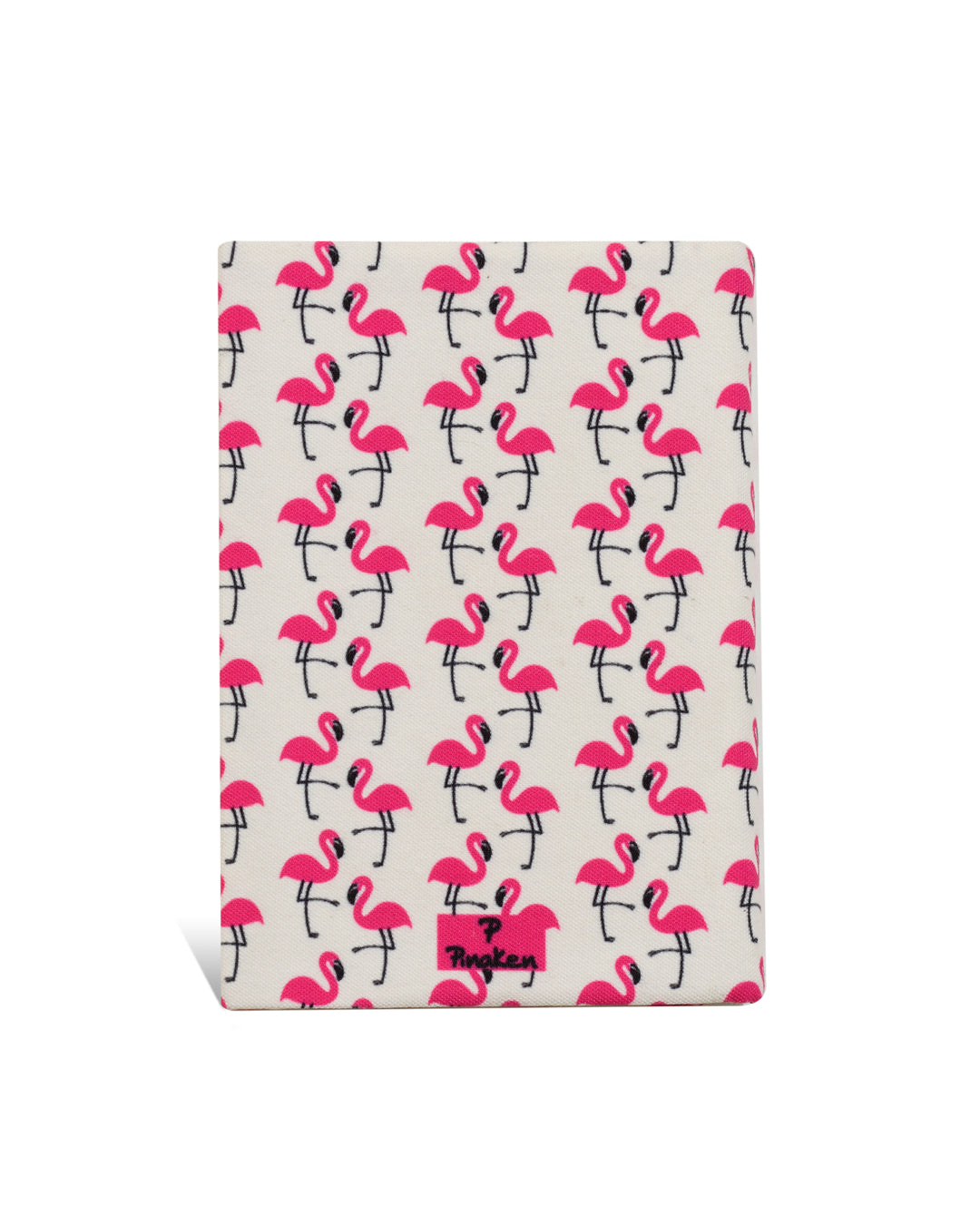 Flamingo Blush Fabric Notebook 8 X 6"