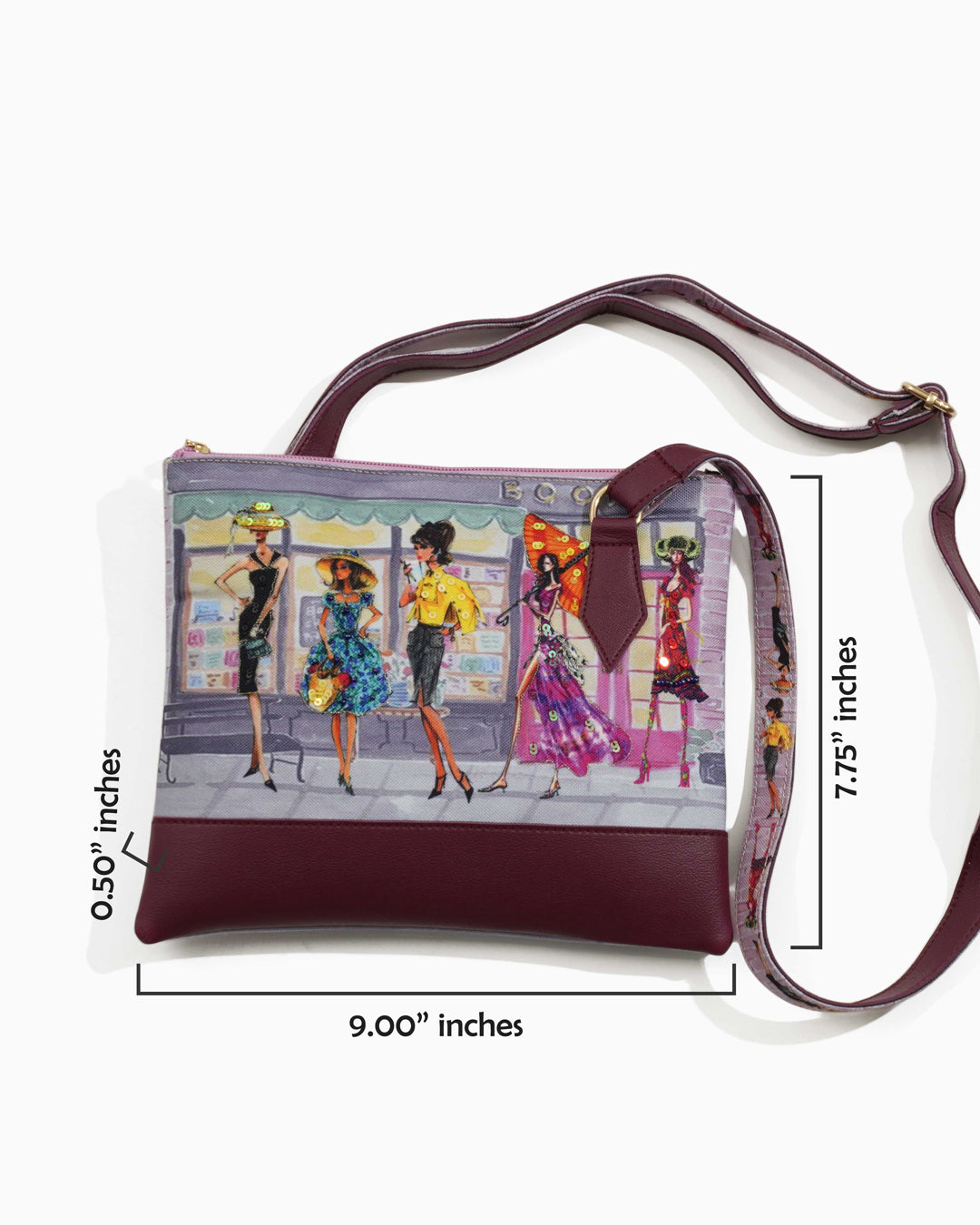 Girl Gang Flat Sling Bag